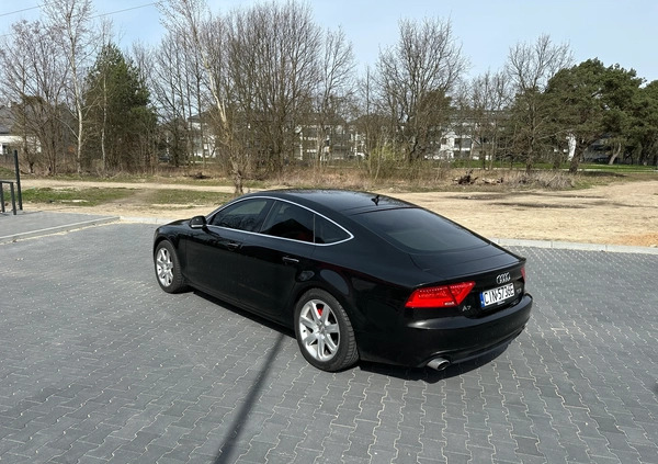 Audi A7 cena 62900 przebieg: 261000, rok produkcji 2011 z Toruń małe 121